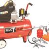 Compressor MATAIR Kit 2hp 50l +5pc S|gun Compressor MATAIR Kit 2hp 50l +5pc S|gun