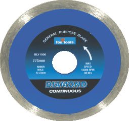 Blade FOX Diam Continuous Tile 115mm