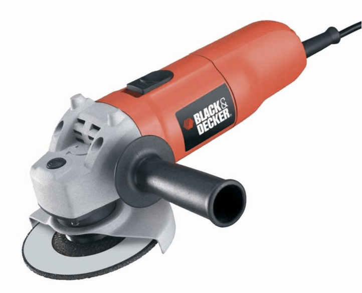 BLACK+DECKER – 710W Small Angle Grinder 115mm
