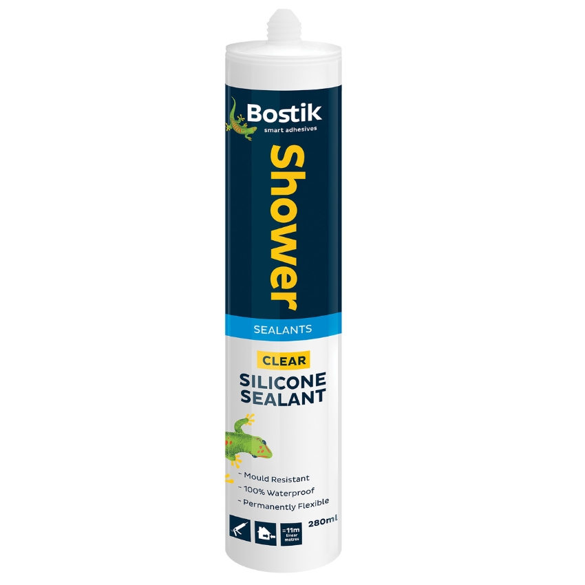 Bostik Sealant Shower 280ml Clear