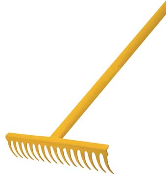 Rake Dynamic All Steel 16 Tooth (c) W