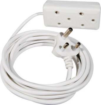 Elec Mts Prepac Extension 5mx1.0mm Whit