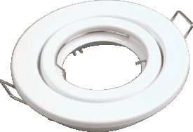 Elec Mts D|light Fit Stl Tlt 12v 50w Wht