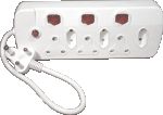 Elec Mts Prepac Multiplug 6way Illum