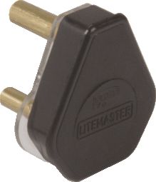 Elec Mts Plugtop Black 16a L