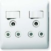 Elec Mts Prepac Socket Double 4×4 Diamon Elec Mts Prepac Socket Double 4×4 Diamon