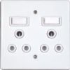 Elec Mts Prepac Socket Double 4×4 Ct Elec Mts Prepac Socket Double 4×4 Ct