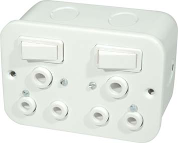 Elec Mts Socket Industrial Double Ct