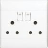 Elec Mts Prepac Socket Double 4×4 Elec Mts Prepac Socket Double 4×4