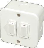 Elec Mts Switch Industrial 2lever Ct