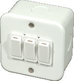 Elec Mts Switch Industrial 3lever Ct