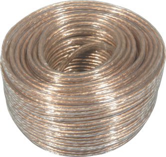 Elec Mts Wire Ripcord Clear 100m