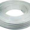 Elec Mts Wire Surface Flat Wht 2.5x100m Elec Mts Wire Surface Flat Wht 2.5x100m