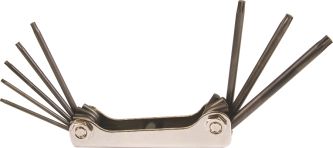 Allenkey Fuhr.set T9-t40m Torx Knife 8pc