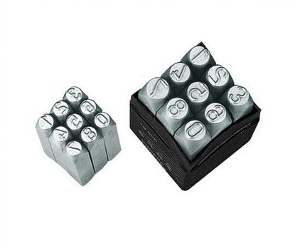 GROZ Figure / Number Punch Set – 8mm (NP|8)