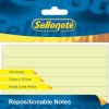 Sello-Note 100 Sheet Pastel Yellow Lined Repositionable Notes – 75 x 127mm Sello-Note 100 Sheet Pastel Yellow Lined Repositionable Notes – 75 x 127mm