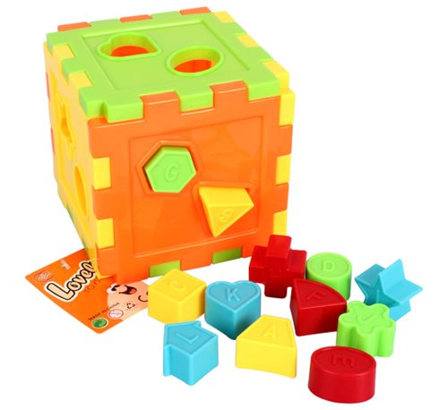 Bulk Pack 3 x Puzzle Block Shape Sorter
