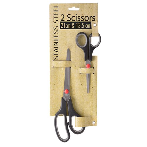 Bulk Pack 3 x Scissor Set 21cm & 14cm
