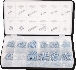 Assort Mts Nut Bolt & Screw Met 347pc