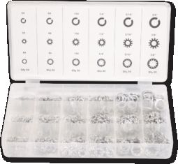 Assort Mts Washer Spring 720pc