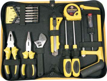 Toolkit Mts.comb In-pouch 15pc