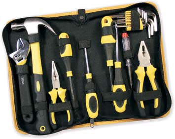 Toolkit Mts.comb In-pouch 18pc