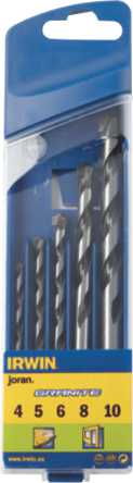 Irwin Drill Granite Set 4-12mm 7pc