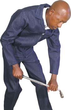 Overall 2pc Std Denim 34 087