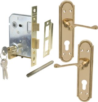 Mackie Lock Set Geo Cyl Gbl Scrl
