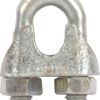 Mackie Clamp Wire Rope Galv 19.0mm 2pc Mackie Clamp Wire Rope Galv 19.0mm 2pc
