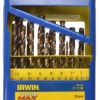 Irwin Drill Tmax Set 1-10mm 19pc Irwin Drill Tmax Set 1-10mm 19pc