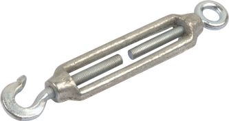Mackie Turnbuckle Hook&eye 6mm 2pc