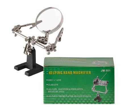 Bulk Pack 5x Solder-Iron Work-Stand 16x13cm 3-Arm S/S