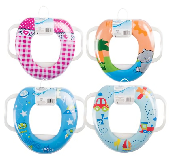 Bulk Pack 5x Toilet Soft-Seat Small Kiddies Assorted