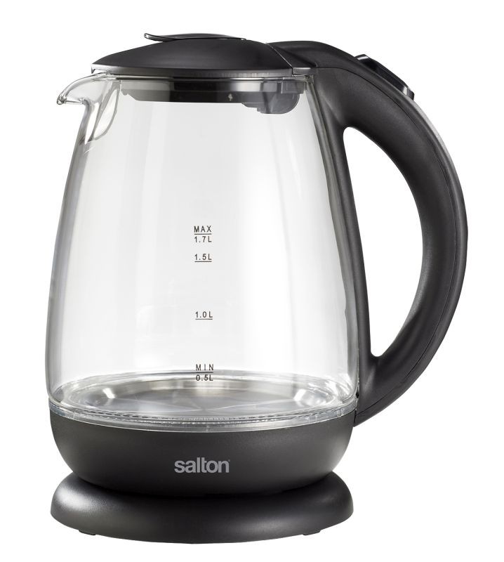Salton – 1.7L Cordless Kettle – Glass Illuminating