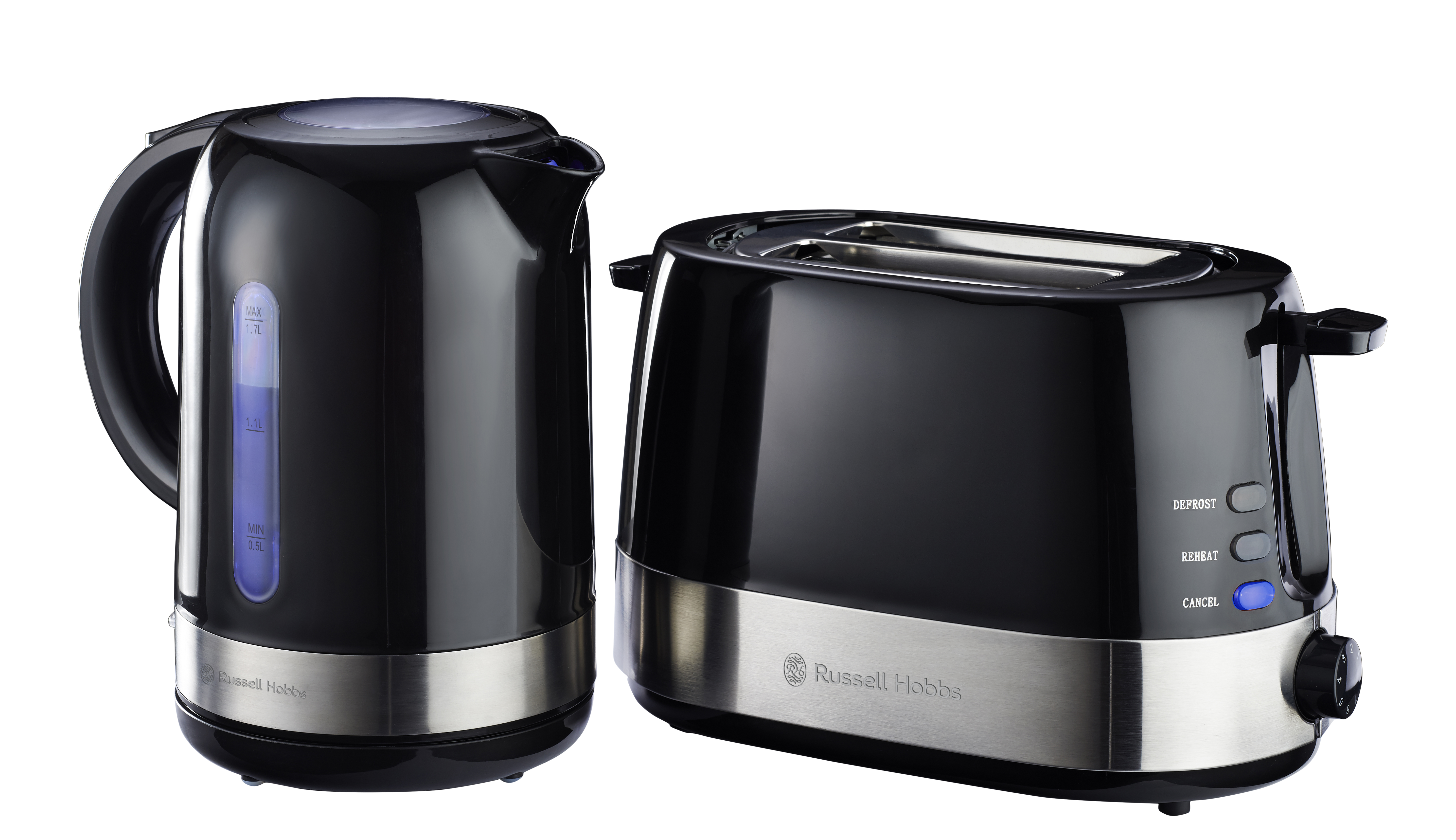 Russell Hobbs – Combo Breakfast Pack – Black Gloss