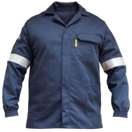 Dromex – D59 Flame And Acid Resistant Navy Blue Jacket – EU 38