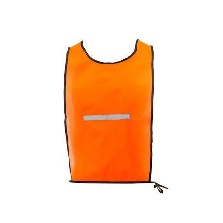 Dromex – Day-Glow Orange Maxi Bib With Reflective Strips