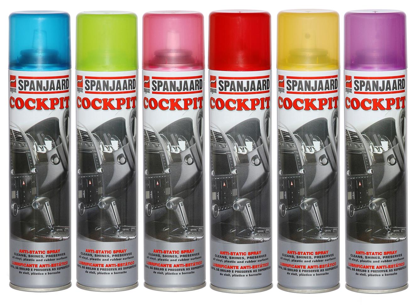 Spanjaard – Aerosol Extreme Cockpit Spray – Apple – 300ml