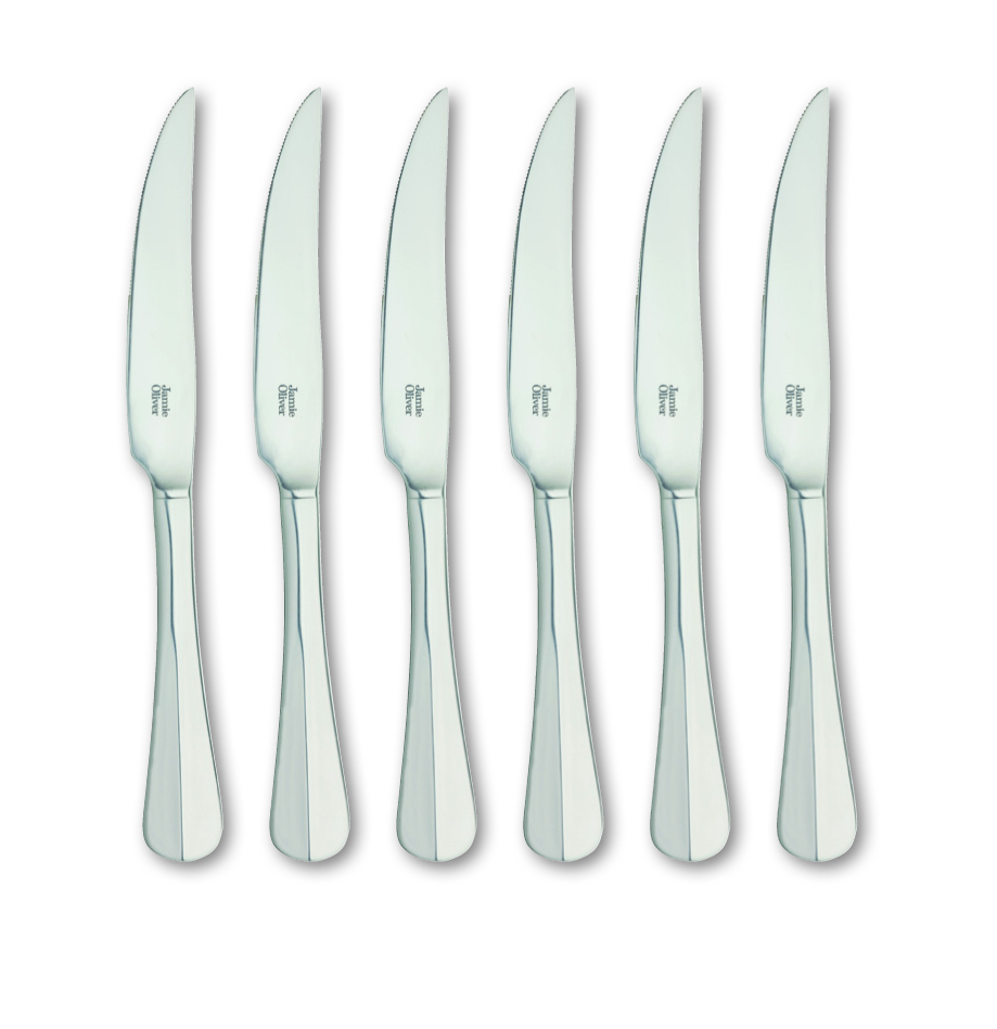 Jamie Oliver – Vintage Steak Knives Set – Set of 6