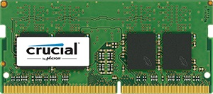 Crucial 8GB DDR4 2400MHz SO-DIMM Single Rank