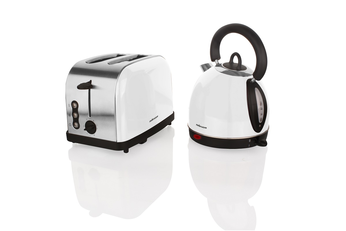 Mellerware – Stainless Steel Breakfast Pack – White