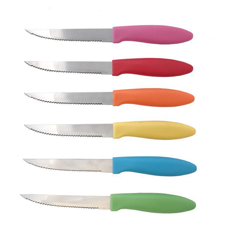 Hillhouse Colourful Steak Knives – 6 Piece Edition