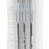 Marlin Pure Point Medium Transparent Ballpoint Pens – Assorted Ink (Blister of 3) Marlin Pure Point Medium Transparent Ballpoint Pens – Assorted Ink (Blister of 3)