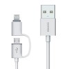 Romoss Rolink Hybrid Micro USB and Lightning Cable 1m Romoss Rolink Hybrid Micro USB and Lightning Cable 1m