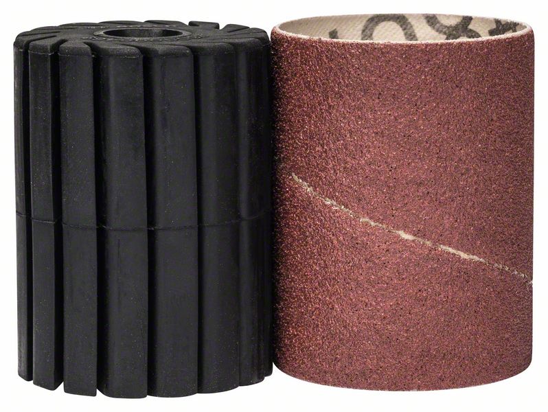 Bosch Prr 250 Es Accessory Shank For Sanding Sleeve + Sanding Sleeve 80 Grit