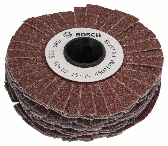Bosch Prr 250 Es Accessory Flexible Sanding Roll 15mm 80 Grit