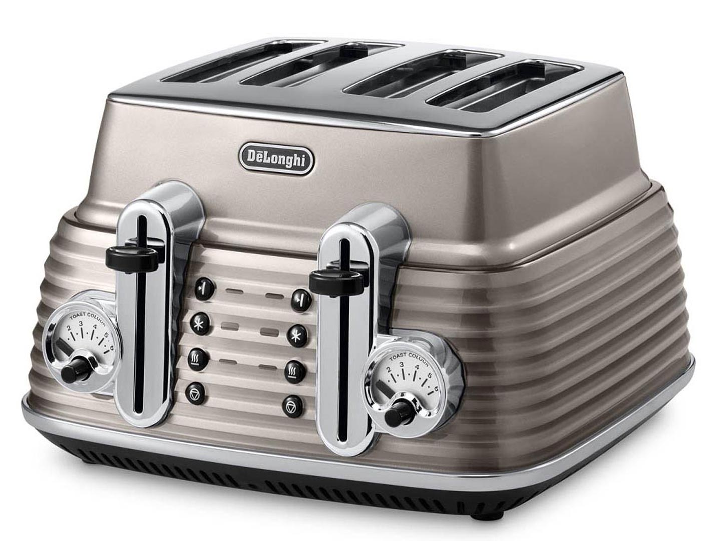 Delonghi – Scultura 4 Slice Toaster – Bronze