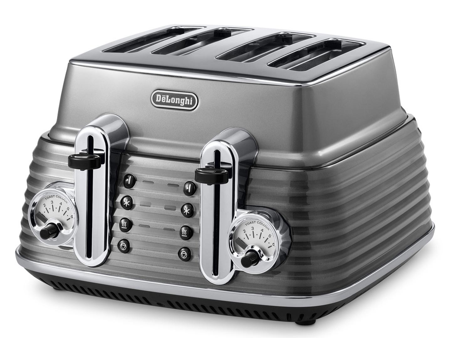 Delonghi – Scultura 4 Slice Toaster – Grey