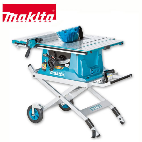 Makita Mlt Table Saw 255mm complete with WST03 stand(With TCT wood cutting blade)